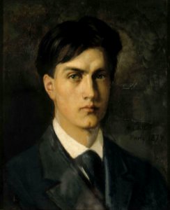 Albert Edelfelt - Self-Portrait - A II 1511 - Finnish National Gallery. Free illustration for personal and commercial use.