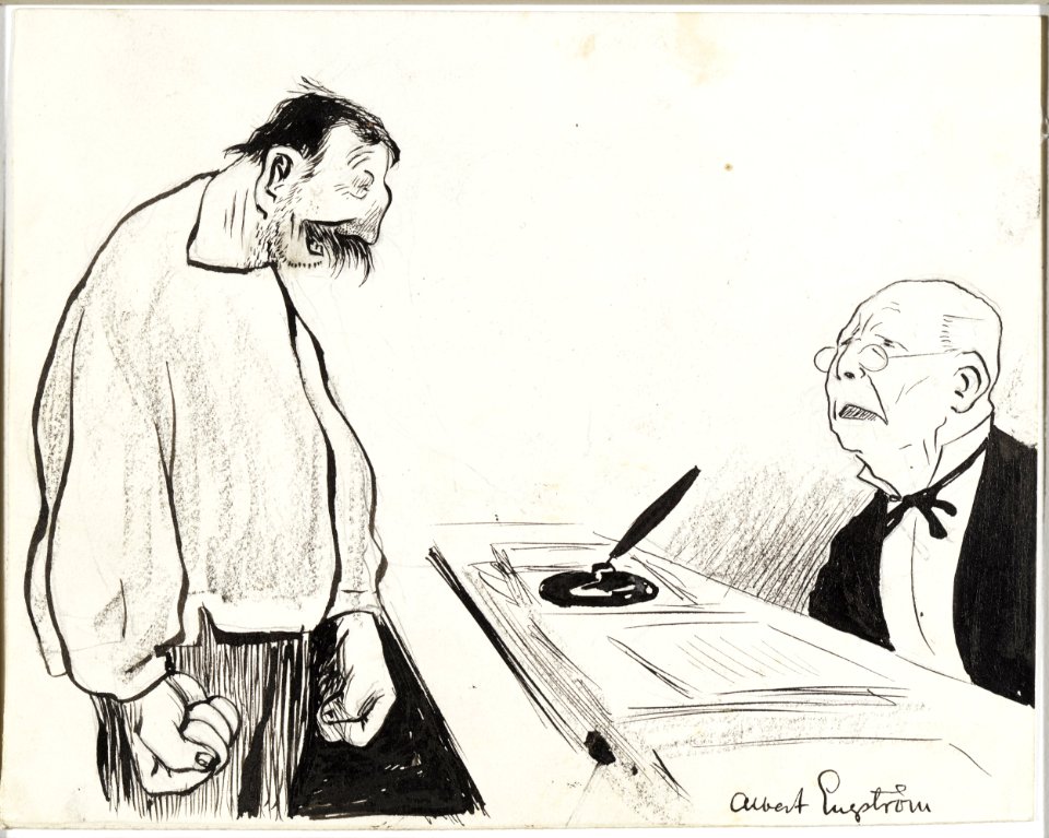 Albert Engström No Caption Thielska 95 E54