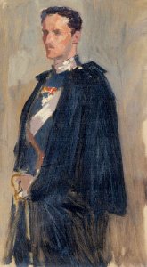 Albert Edelfelt - Skecth for the Portrait of Prince Carl - A II 1519-42 - Finnish National Gallery