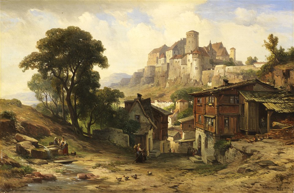 Albert Emil Kirchner Burg Burghausen
