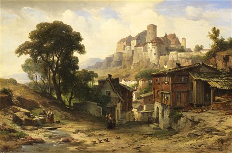 Albert Emil Kirchner Burg Burghausen