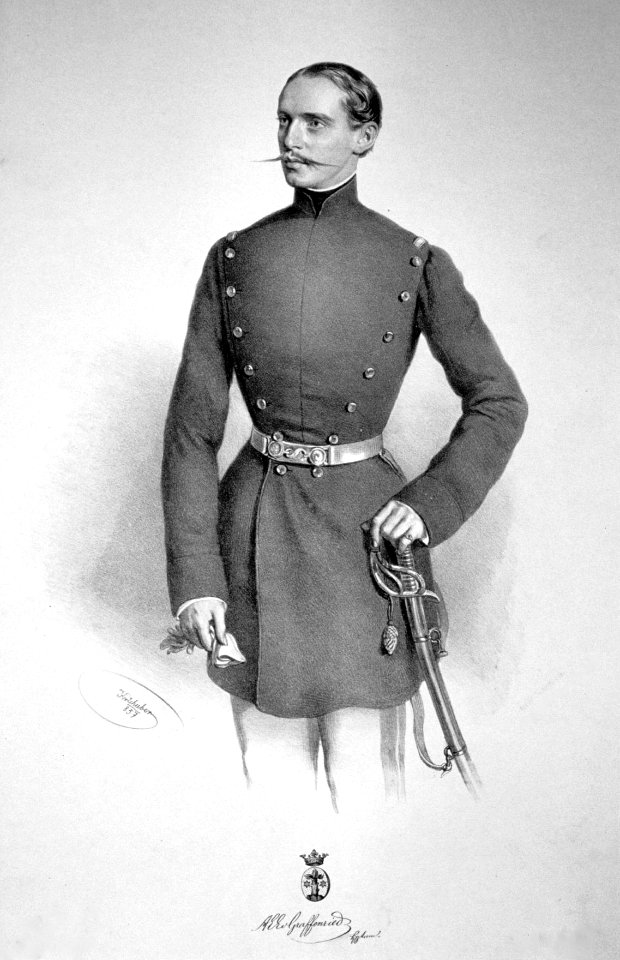 Albert Emanuel von Graffenried Litho 1857
