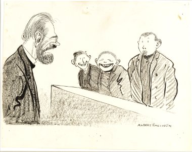 Albert Engström At Elementary School Thielska 95 E2