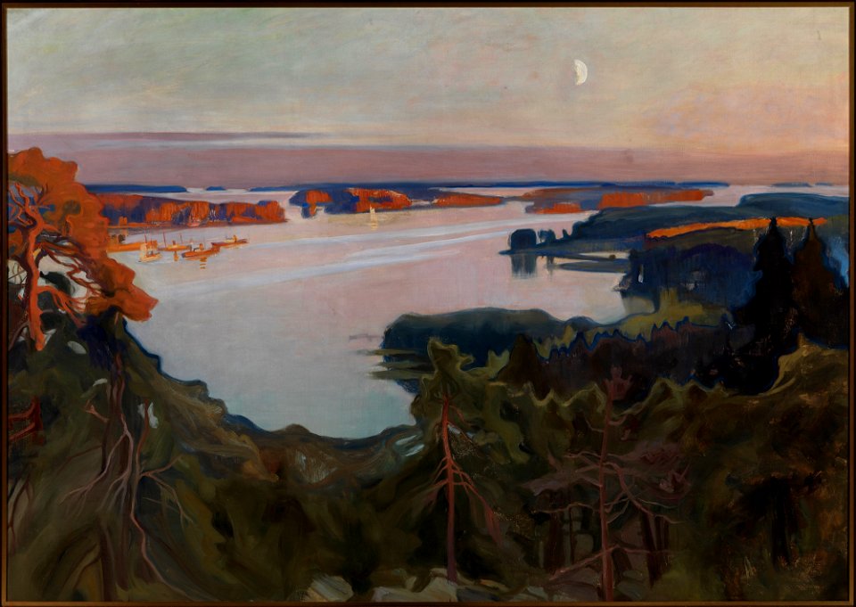 Albert Edelfelt - View over Haikko - A II 782-8 - Finnish National Gallery