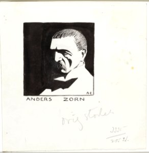 Albert Engström Anders Zorn Thielska 95 E56
