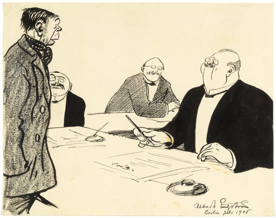 Albert Engström At the Local Court Thielska 95 E19