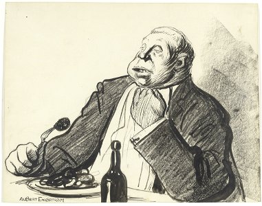 Albert Engström They say it's good to be a vegetarian Thielska 95 E3