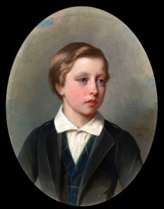 Albert Graefle (1807-89) - Prince Leopold, later Duke of Albany (1853-1884) - RCIN 403990 - Royal Collection