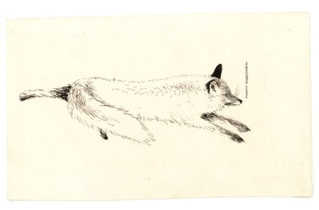 Albert Engström Eager for the Hunt Thielska 95 E55