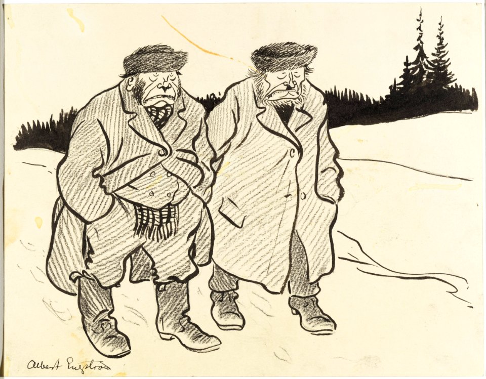 Albert Engström Jan Pers Mats Janne Thielska 95 E12