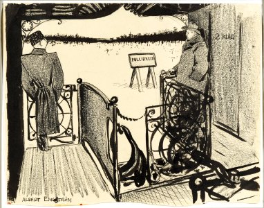 Albert Engström On the Way to Kiruna Thielska 95 E13