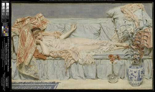 Albert Joseph Moore - Lilies - 1955.818 - Clark Art Institute
