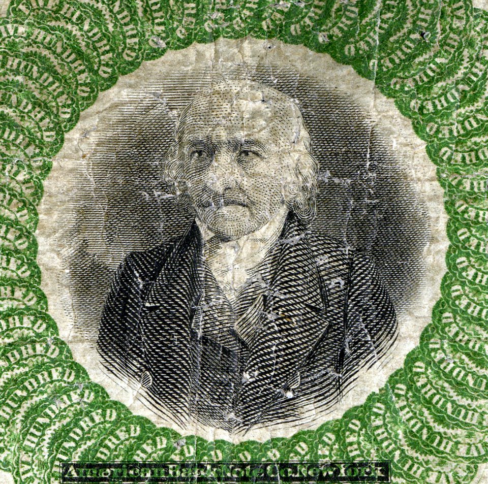 Albert Gallatin (Engraved Portrait). Free illustration for personal and commercial use.