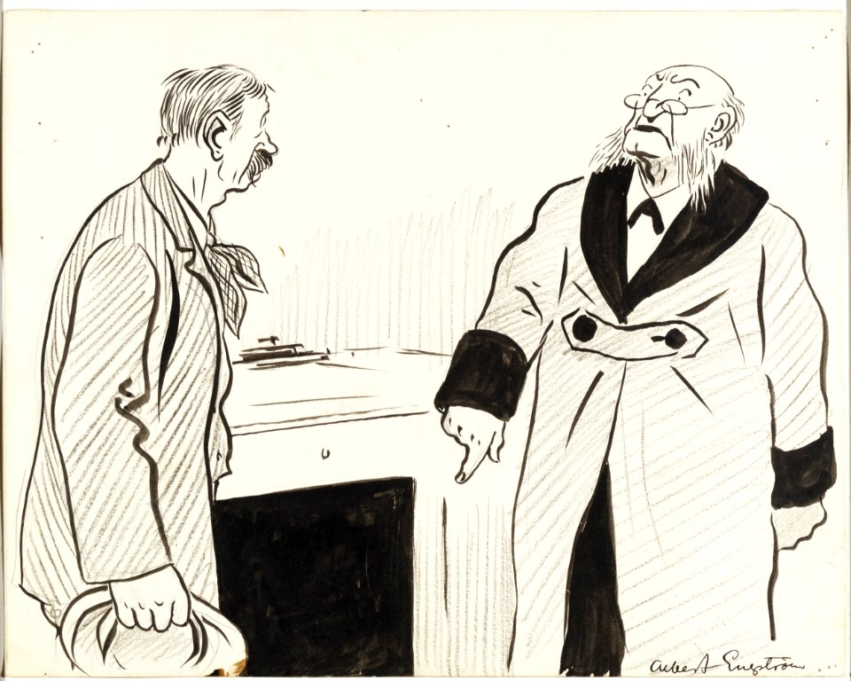 Albert Engström The Despotic Old Proprietor Thielska 95 E38