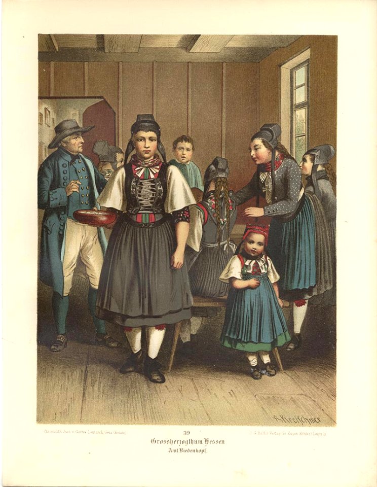 Albert Kretschmer - 039 - Grossherzogthum Hessen, Amt Biedenkopf