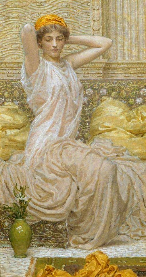 Albert Joseph Moore (1841-1893) - The Toilette - N05876 - National Gallery