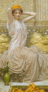 Albert Joseph Moore (1841-1893) - The Toilette - N05876 - National Gallery