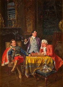 Albert Joseph Franke Ein schwieriger Zug