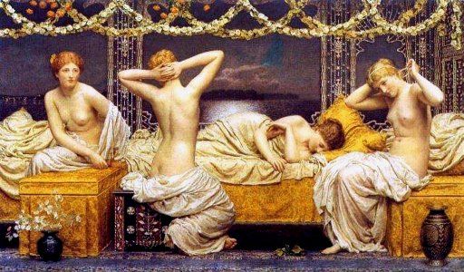 Albert Joseph Moore - A Summer Night 1890