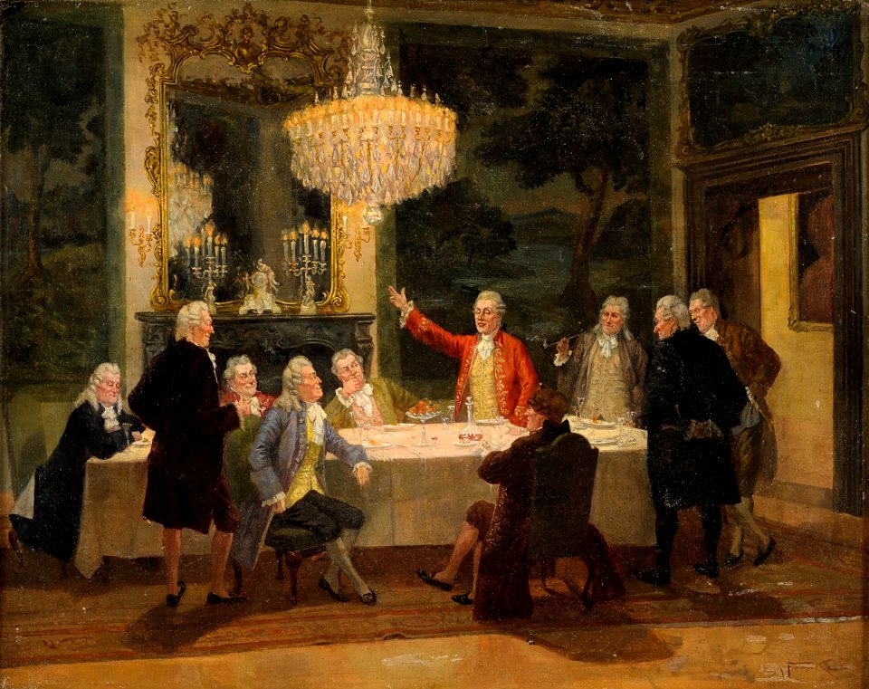 Albert Joseph Franke Rokokogesellschaft