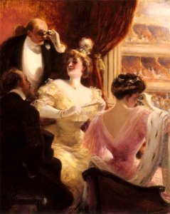 Albert Guillaume - A l'Opéra