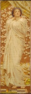Albert Joseph Moore - Study for Blossoms - 1943.199 - Fogg Museum. Free illustration for personal and commercial use.