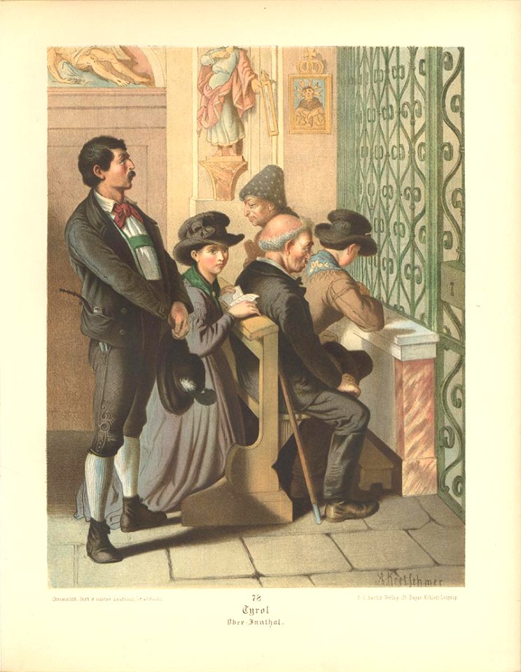 Albert Kretschmer - 078 - Tyrol, Ober Inntal