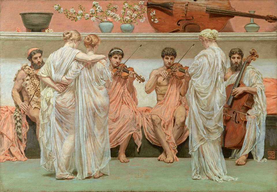 Albert Joseph Moore - The Quartet, a Painters Tribute to Music