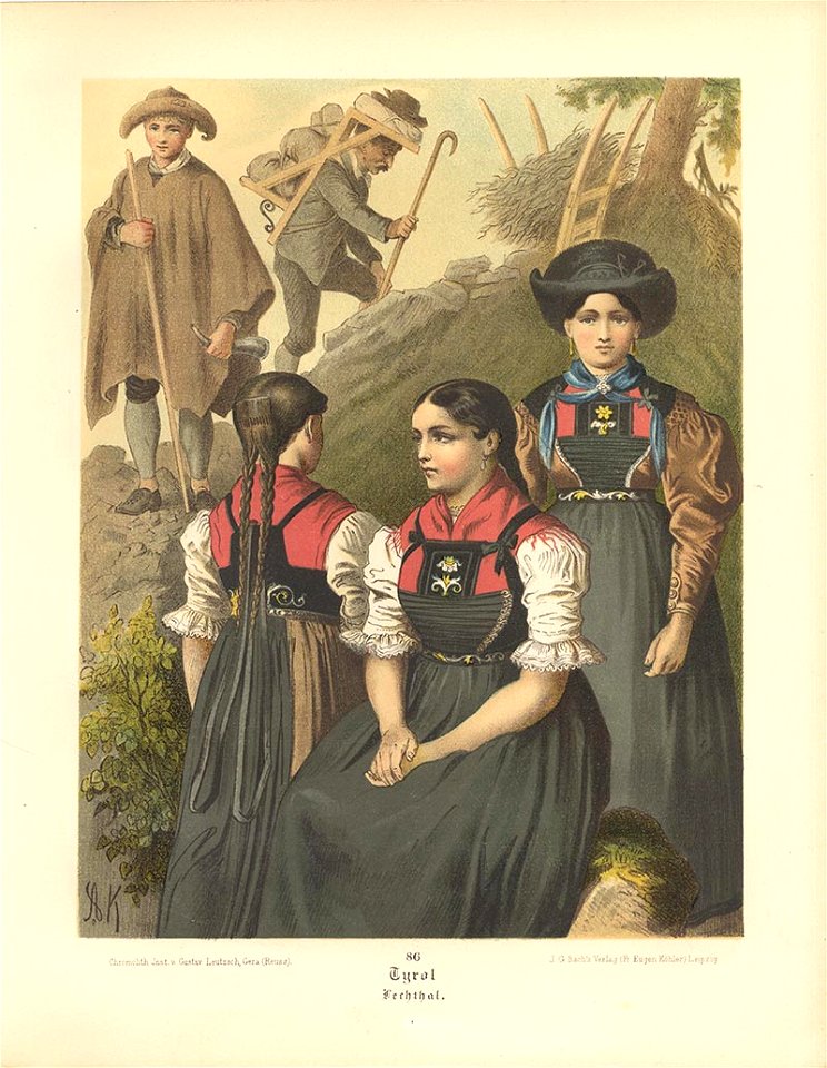 Albert Kretschmer - 086 - Tyrol, Lechtal