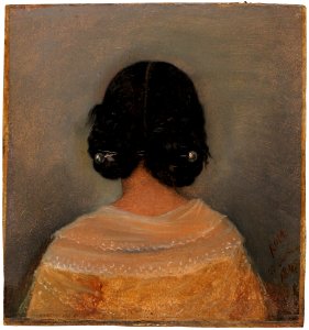 Albert Küchler - Study of a Woman from Behind - NM 7522 - Nationalmuseum