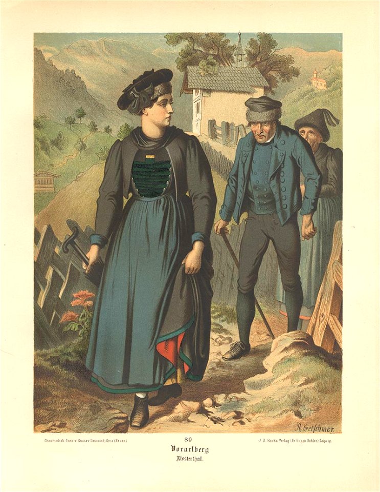 Albert Kretschmer - 089 - Vorarlberg, Klostertal