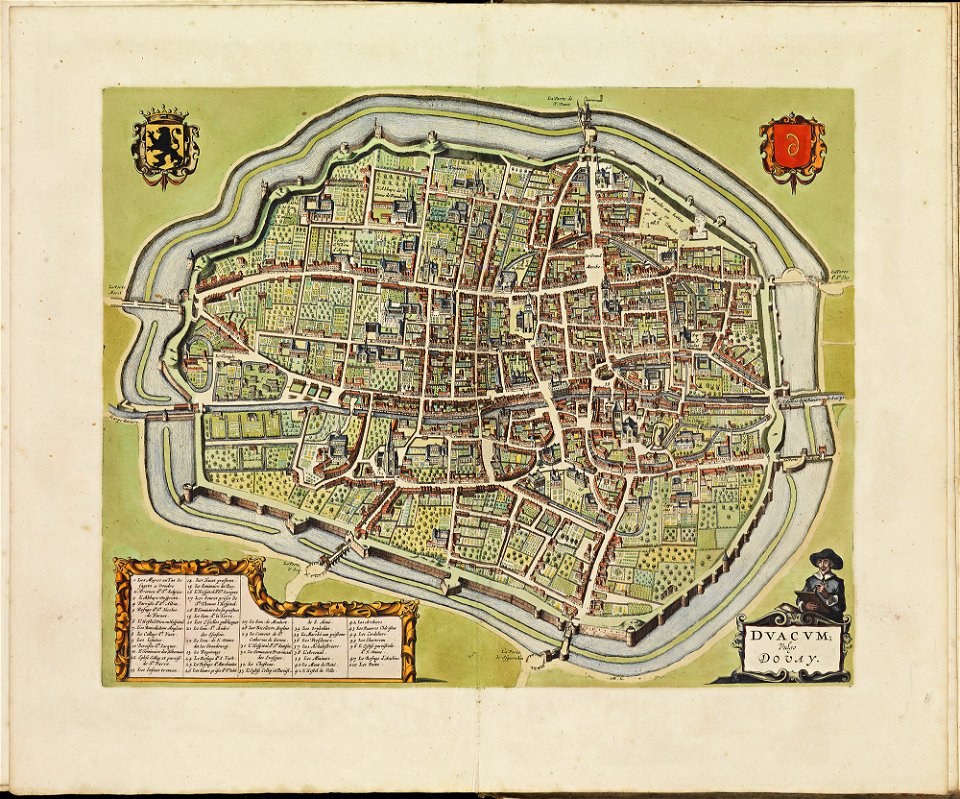 Atlas de Wit 1698-pl099-Douai-KB PPN 145205088