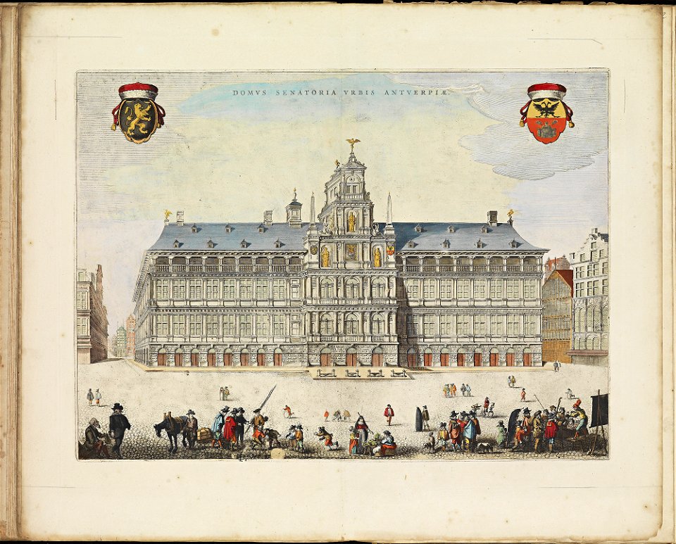 Atlas de Wit 1698-pl071c-Antwerpen, Stadhuis-KB PPN 145205088