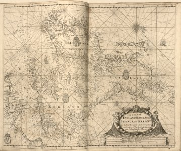 Atlas maritimus or, the sea-atlas - being a book of maratime (sic) charts describing the coasts, capes, headlands, sands, shoals, rocks and dangers, the bays, roads, harbours, rivers, and ports in LOC 2010592349-12