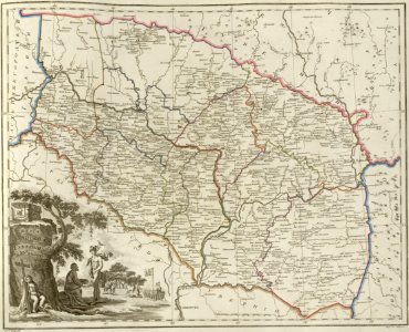 Atlas of Russian Empire (1800). Kazan governorate
