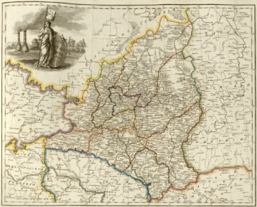 Atlas of Russian Empire (1800). Vyatka governorate