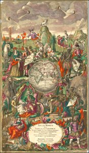 Atlas Novus Sive Tabulae Geographicae Totius Orbis Taciem - Title page