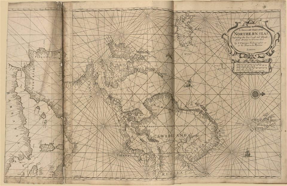 Atlas maritimus or, the sea-atlas - being a book of maratime (sic) charts describing the coasts, capes, headlands, sands, shoals, rocks and dangers, the bays, roads, harbours, rivers, and ports in LOC 2010592349-9