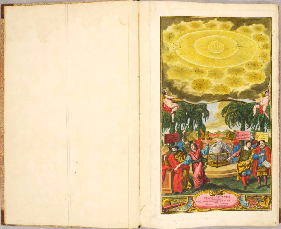 Atlas Novus Coelestis by Johann Gabriel Doppelmayr (1742) 001