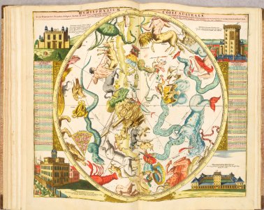 Atlas Novus Coelestis by Johann Gabriel Doppelmayr (1742) 022