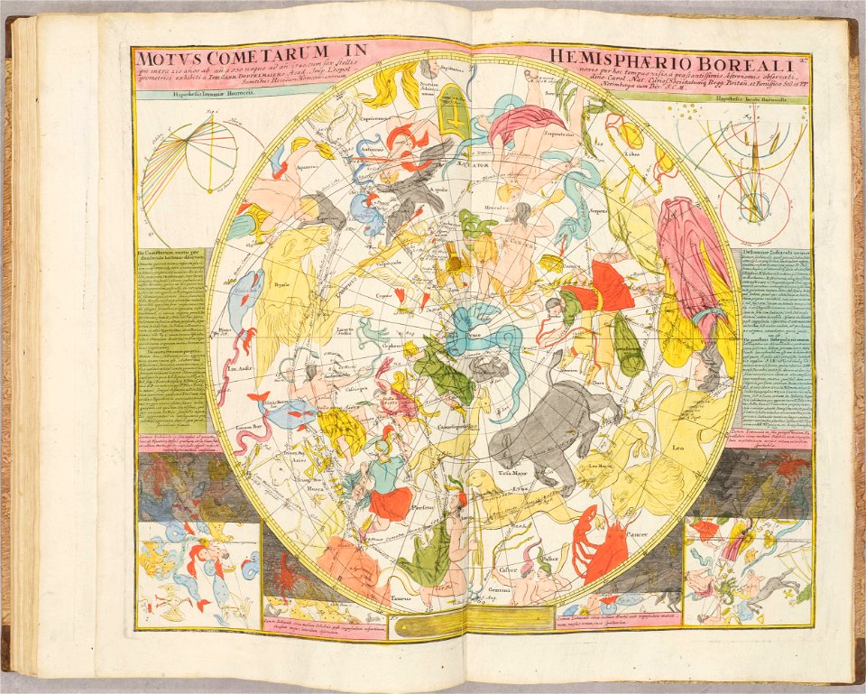Atlas Novus Coelestis by Johann Gabriel Doppelmayr (1742) 030