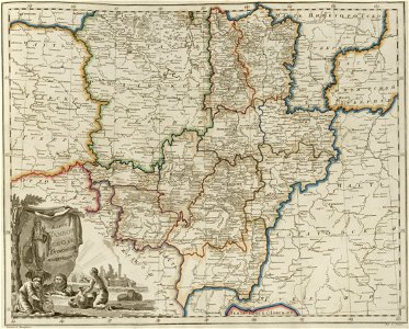 Atlas of Russian Empire (1800). Tambov governorate