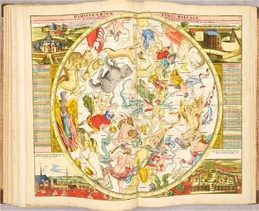 Atlas Novus Coelestis by Johann Gabriel Doppelmayr (1742) 021
