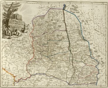 Atlas of Russian Empire (1800). Perm governorate