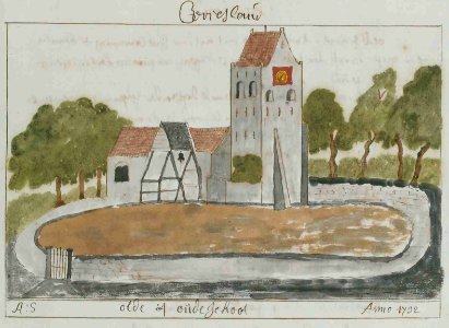 Atlas Schoemaker-FRIESLAND-DEEL2-2086R-Friesland, Oudeschoot