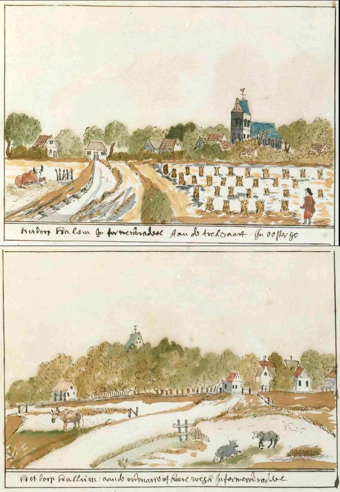 Atlas Schoemaker-FRIESLAND-DEEL1-1268-Friesland, Hallum