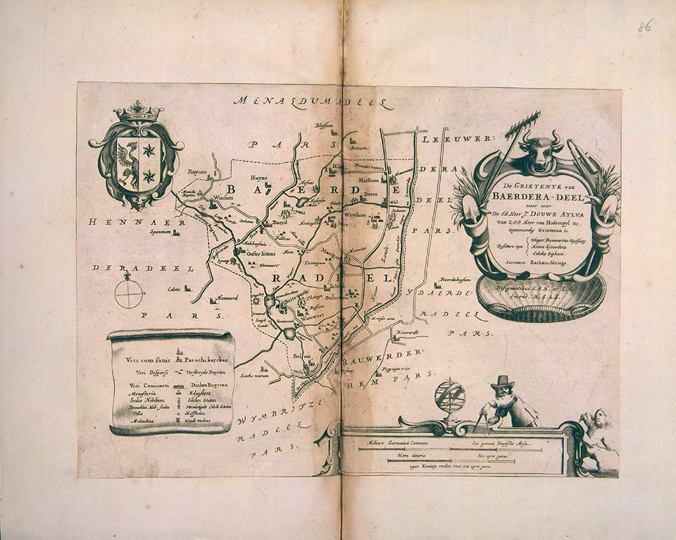 Atlas Schoemaker-FRIESLAND-DEEL3-3088-Friesland, Baerderadeel