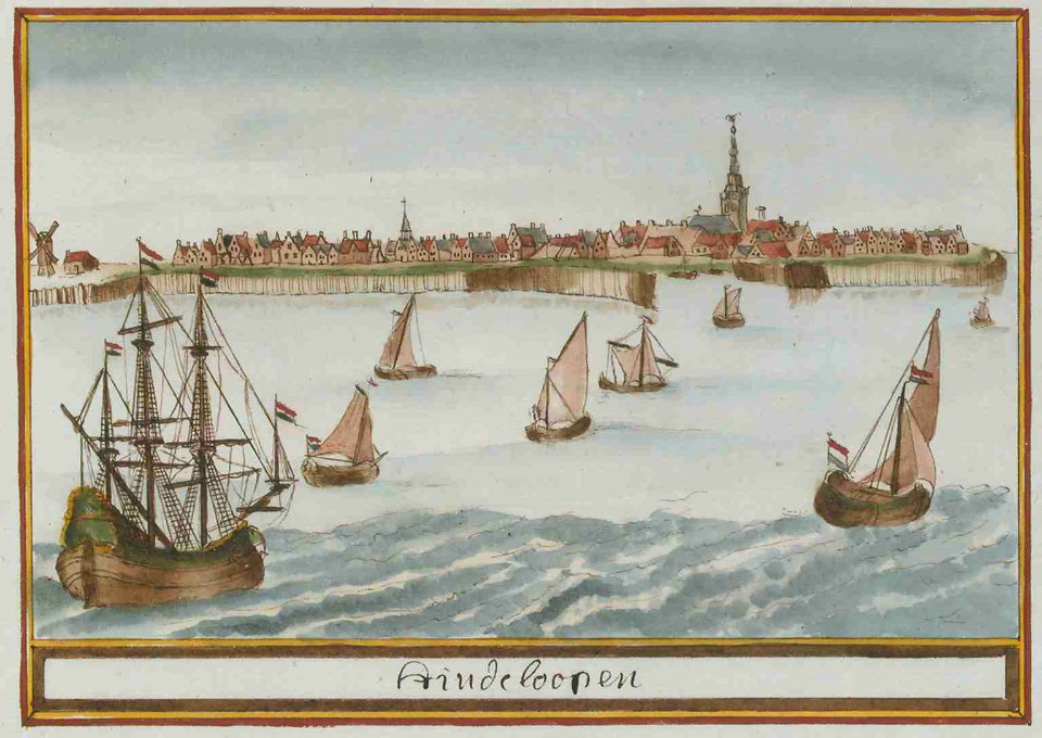 Atlas Schoemaker-FRIESLAND-DEEL2-2241R-Friesland, Hindeloopen