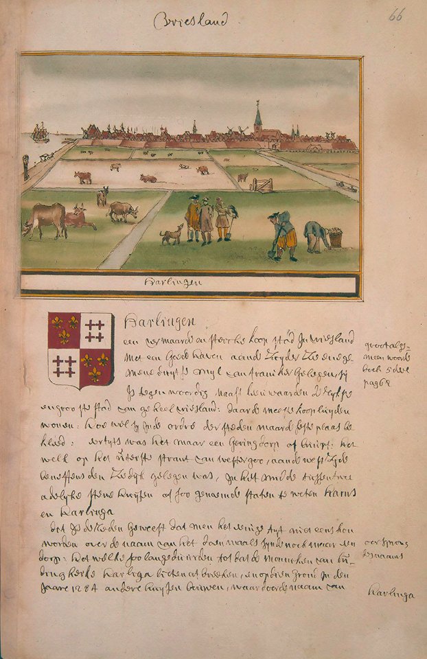 Atlas Schoemaker-FRIESLAND-DEEL3-3067-Friesland, Harlingen