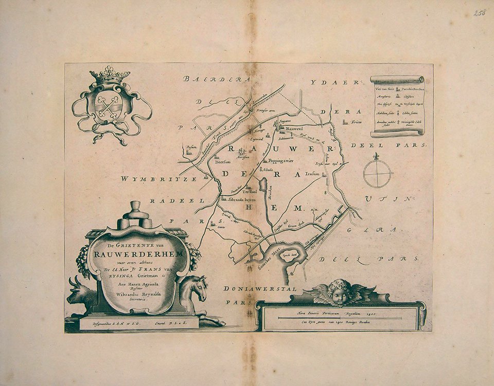 Atlas Schoemaker-FRIESLAND-DEEL3-3108-Friesland, Rauwerderhem